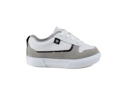 Tênis Molekinho 2136.164 (20-26) - Branco Cinza e Preto 79938 