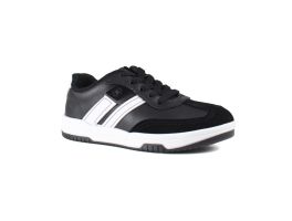 Tênis Molekinho 2852.113  (29-36) - Preto Branco 17689 