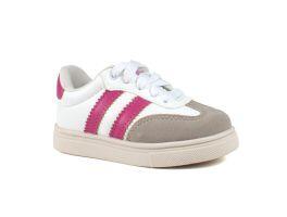 Tênis Nilqi Batuque 2.1 228.1.66 (22-27) - Branco Pink Bege 