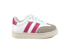 Tênis Nilqi Batuque 2.1 228.1.66 (22-27) - Branco Pink Bege 