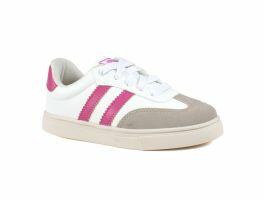 Tênis Nilqi Batuque 2.0 229.1.66 (28-34) - Branco Pink Bege 