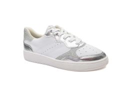 Tênis Piccadilly 985010-01 (34-39) - Brilho Prata 