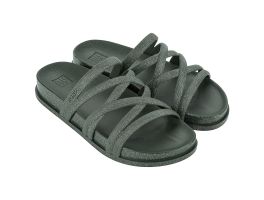 Tamanco Zaxy Shine 18886 (33-40) - Verde Militar Escuro Ay023