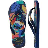 Havaianas Top Disney Classics (37/38) Cx c/ 6 pares - Marinho Amarelo 0144 Stitch