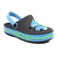 Babuche Nilqi Revirão Dinossauro 070.8.4 (25-32) - Preto