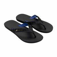 Chinelo Rider Street Duo 12430 (37-44) - Preto Azul Dourado Bc595 