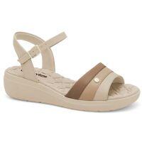 Sandália Comfortflex Almond Feminino
