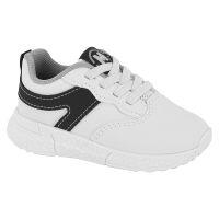 Tenis Molekinho 2609.30138 (19-26) - Branco Preto 21007