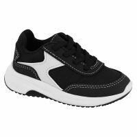 T&ecirc;nis Molekinho 2634.31266 (20-26) - Preto Branco 17689