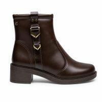 Bota Biker Mississipi J1141 (34-39) - Cafe 0002