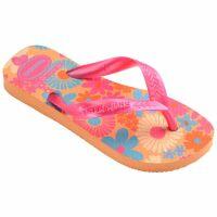 Havaianas Kids Flores (29/30) - Pêssego 0027 
