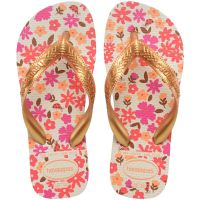 Havaianas Kids Flores (25-32) - Bege Dourado 1685 