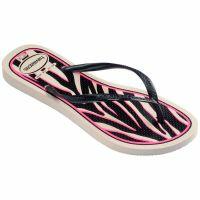 Havaianas Slim Animals - Bege Palha Cinza Dark Metálico 7018