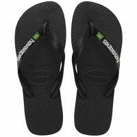 Havaianas Brasil Logo (41/42) - Preto 1069 