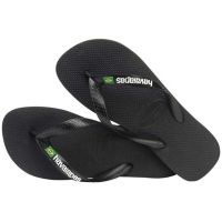 Havaianas Brasil Logo (27/28) - Preto 1069