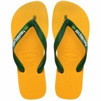 Havaianas Brasil Logo (41/42) - Amarelo Pop 1740