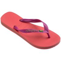 Havaianas Brasil Logo (23-32) - Coral Rosa 4380 