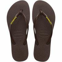 Chinelo Havaianas Slim Logo Pop-Up Feminino