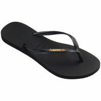 Havaianas Slim Logo Metallic (35/36) - Preto Cinza Dark 4057