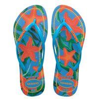 Havaianas Slim Tropical (29/30) - Turquesa 0212 