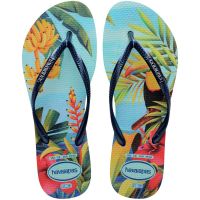 Havaianas Slim Tropical (35/36) - Azul 0546