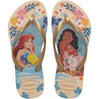 Chinelo Havaianas Princess Palha Infantil