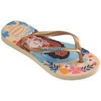 Chinelo Havaianas Princess Palha Infantil