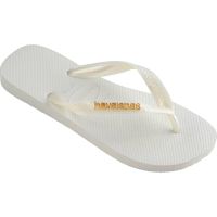 Havaianas Top Logo Metallic (35/36) - Branco 0001