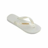 Havaianas Top Logo Metallic (33-40) - Branco 0001 