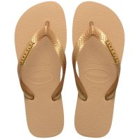 Havaianas Top Logo Metallic (39/40) - Dourado 0570