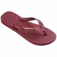 Chinelo Havaianas Logo Metallic Amaranto Unisex