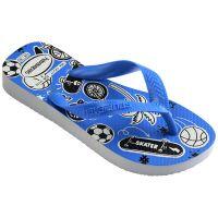 Havaianas Kids Athletic (35/36) - Branco Azul 0093