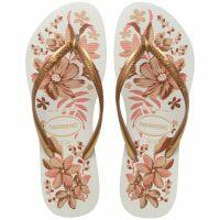 Havaianas Slim Organic (33-42) - Branco Dourado 1711