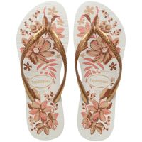 Havaianas Slim Organic (39/40) - Branco Dourado 1711