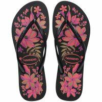 Havaianas Slim Organic (33-42) - Preto Cinza Ouro 2718