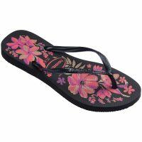 Havaianas Slim Organic (33/34) - Preto Cinza Ouro 2718