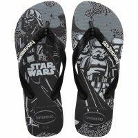 Havaianas Star Wars (35-44) - Preto Preto Branco 4058