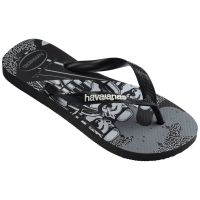 Havaianas Star Wars (45/46) - Preto Branco 4058