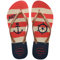 Havaianas Slim Nautical (39/40) - Bege Palha Rose Gold 8430