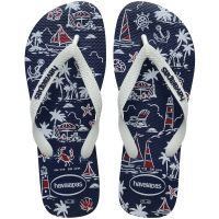 Havaianas Top Nautical (37/38) - Marinho Branco 0306