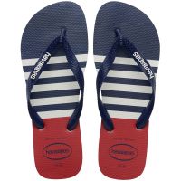 Havaianas Top Nautical (43/44) - Branco Marinho Vermelho Apache 1364