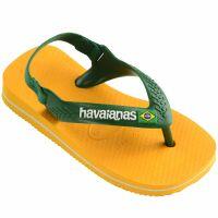 Chinelo Havaianas Baby Brasil Logo