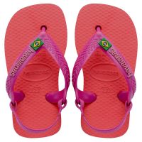 Havaianas Baby Brasil Logo (17-22) - Coral Rosa 4380