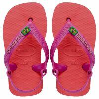 Havaianas Baby Brasil Logo (20-22) - Coral Rosa 4380 