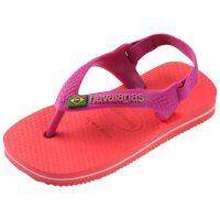 Havaianas Baby Brasil Logo (20-22) - Coral Rosa 4380 