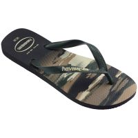 Havaianas Top Camu (37-44) - Preto/Verde Olive 9052 
