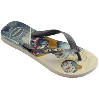 Havaianas Top Harry Potter (41/42) - Bege Palha Cinza Aço 7469