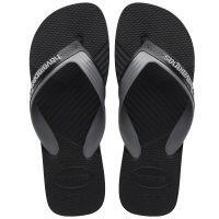 Havaianas Dual (41/42) - Cinza Aço Preto 6808