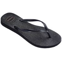 Havaianas Slim Gloss (39/40) - Preto Prata 3548