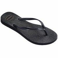 Havaianas Slim Gloss (33-42) - Preto Prata 3548 